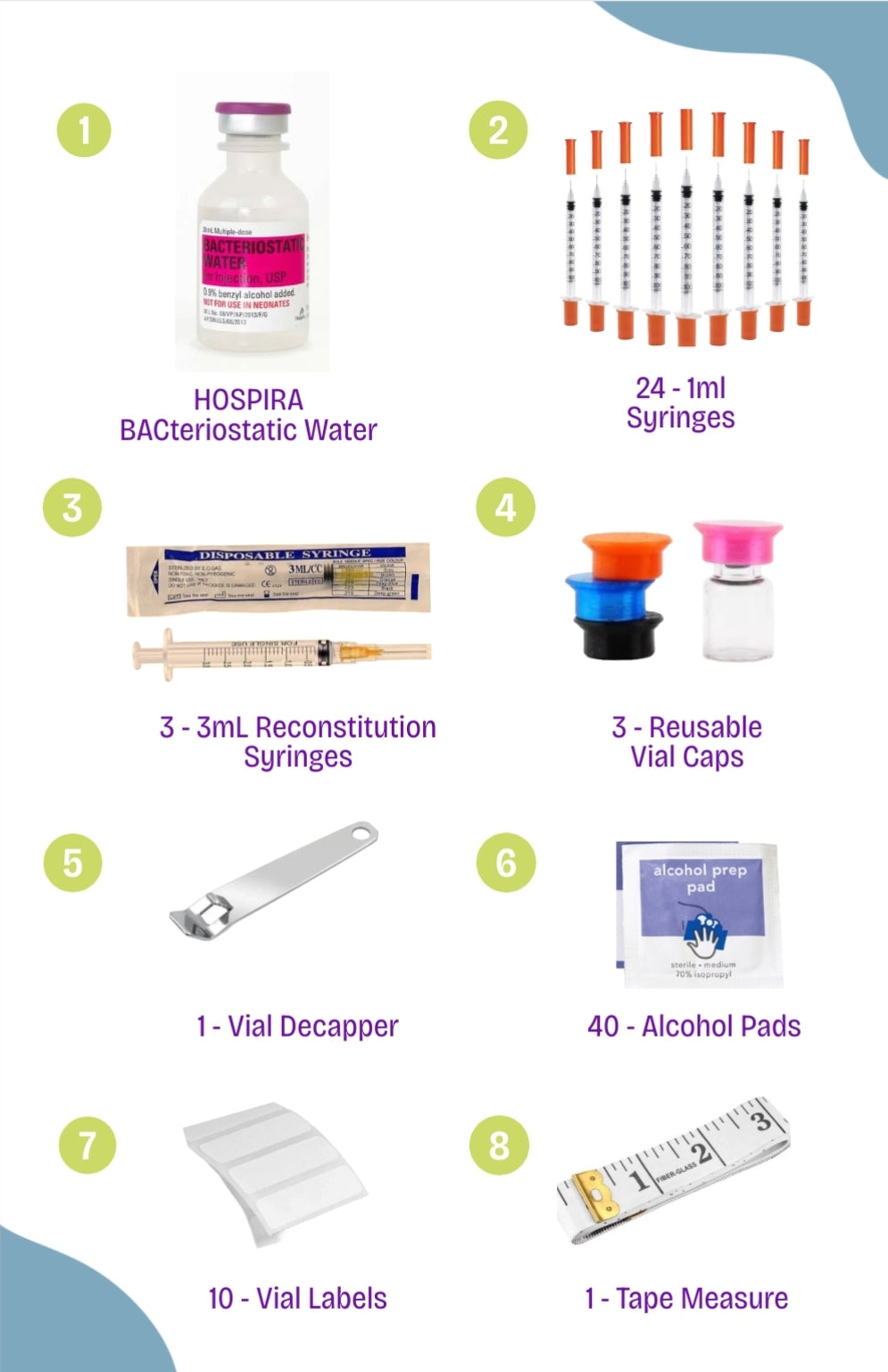 PepReady Complete Peptide Supply Kit